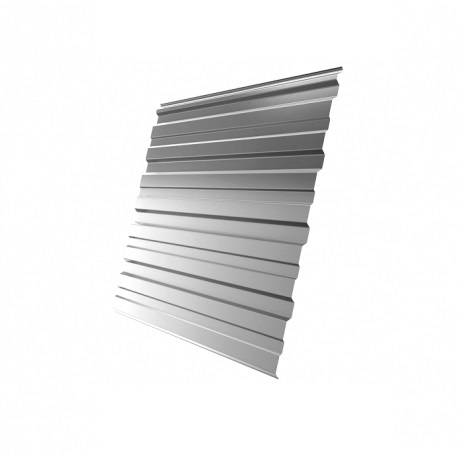 Лист 0,5 мм 1000*1180 Grand Line Профнастил C10-B Zn-цинк (80-140) б/цвета