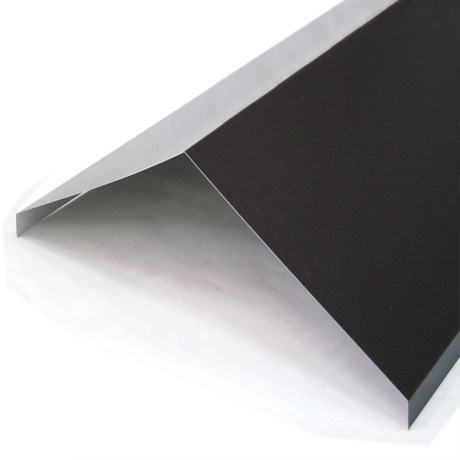 Коньковая планка KPPF.01 (ФАЛЬЦ) 230*230 мм L=2 м GreenCoat Pural Matt BT SSAB (Zn 275) матовый RR 29 - красный