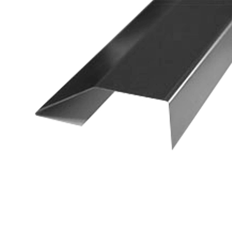 Хребтовая планка HLF.01 (ФАЛЬЦ) 30*30 мм L=2 м PEMA-матовый полиэстер (Zn 275) RAL 8019 - коричневый