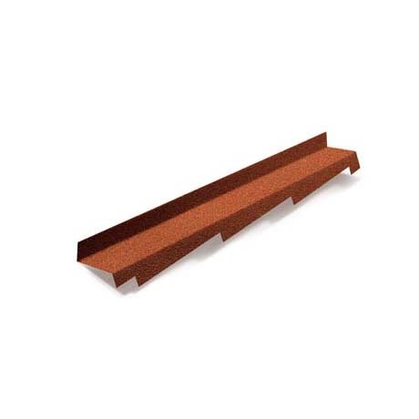 Примыкание боковое правое L=1250 мм Metrotile терракот