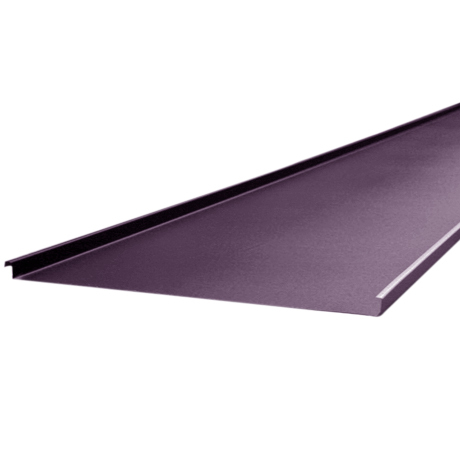 Картина 0,5 мм 6400*625 GreenCoat Pural Matt BT SSAB (Zn 275) матовый RR 779 - баклажан