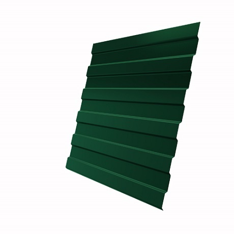 Лист 0,4 мм 2200*1200 Grand Line Профнастил C8-A (ЦФО,НН) PE-полиэстер (Zn 60-100) RAL 6005 - зеленый мох