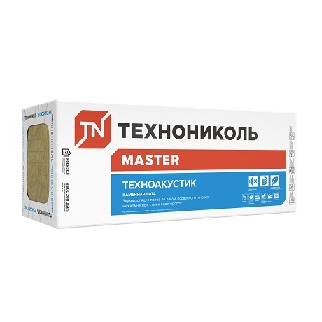 Утеплитель Техноакустик /ТЕХНОНИКОЛЬ/ (уп. 12 плит) 1200*600*50 (поставка на склад)