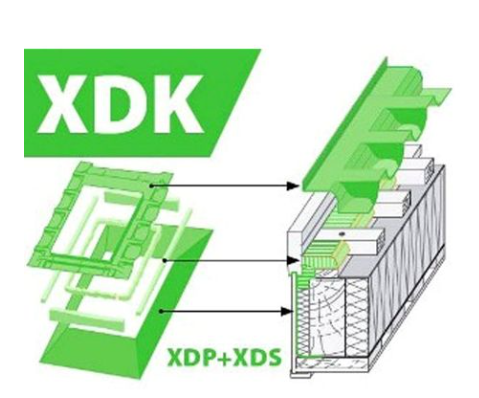 Оклад гидро-, пароизоляционный XDK-RU FAKRO (07) 78*140 см